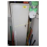 metal shop cabinet & contents