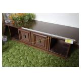 Vintage coffee table- contents not included