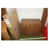 VHS cabinets - 1 NIB, VHS movies