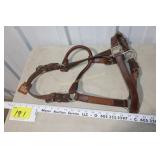 Leather Long Horn Halter