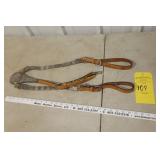 fancy silver breast collar