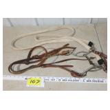 Bridle w/ twisted snaffle gag bit