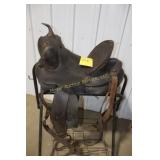 Antique E C Lee Pierre SD Saddle