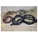 3 Halters w/ 3 Lead Ropes