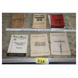 McCormick Deering, Farmhand & Farmall manuals