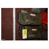 Metal ammo cans (2)