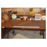 Folding Table on Wheels 6ft