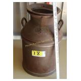 Antique Cream Can