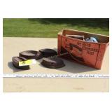 Sad Irons 4 ct Coleman Gas Iron w/box