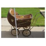 Antique baby buggy