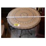 Round Top  Patio Table