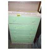 Dresser 5 drawer, used in shop
