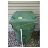 Green Yard Waste Container