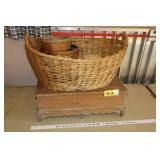 Wicker Baskets & Chest
