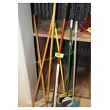 brooms & squeegee