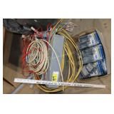 Electrical boxes, breaker box, wire, eetc