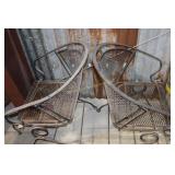 2 patio chairs