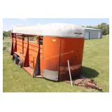 trailer & contents - NO TITLE - sold parts only