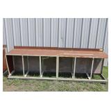 Heavy metal benches - bent on 1 side