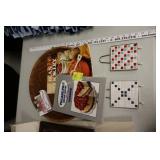 Serving Tray & Cookbooks