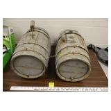 Vintage Water Barrels