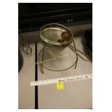 Strainer with Stand & Pestle