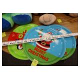 Plastic Christmas Platters