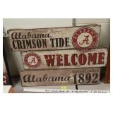 Roll Tide Welcome Sign