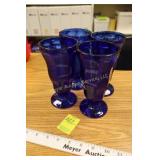Blue Parfait Glasses