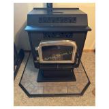 2005 St. Croix Auburn Corn Stove with pellet burn