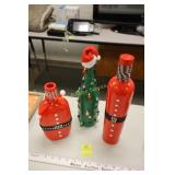 Christmas Bottle Dï¿½cor