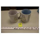 2 Coffee Mugs