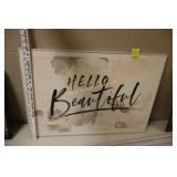 Hello Beautiful Dï¿½cor