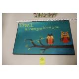 Owl always love you Dï¿½cor