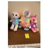 Assorted Pink Stuffed Animals