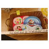 Basket with Kid Plates