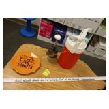 Igloo Water Jug (1/2 gallon), Chopper, Plate
