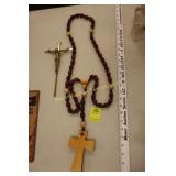 Wall Rosary & Crucifix