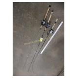 3 Fishing Poles