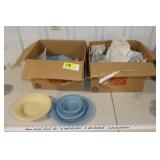Fiesta Plates and Porcelain Ware