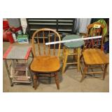 2 Chair and 2 Stools