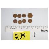 2 Pence Coins and Penny Coins
