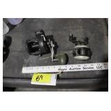 2 Reels-Pflueger, Cabela's Deep Master 3 w/counter