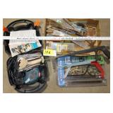 Screwdrivers, Saws, and Sander