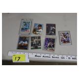 Signed Twins Cards and Athletics Signed Card