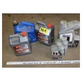 2 stroke oil and 5 W30