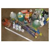 Garage Liquids and Windshield Wipers
