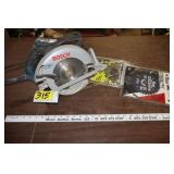 Bosch 7 1/4 Inch Circular Saw w/ extra blades