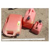 3 Gas Cans
