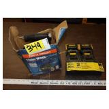 2000 lb Trailer Winch and Dewalt Ratchet Straps